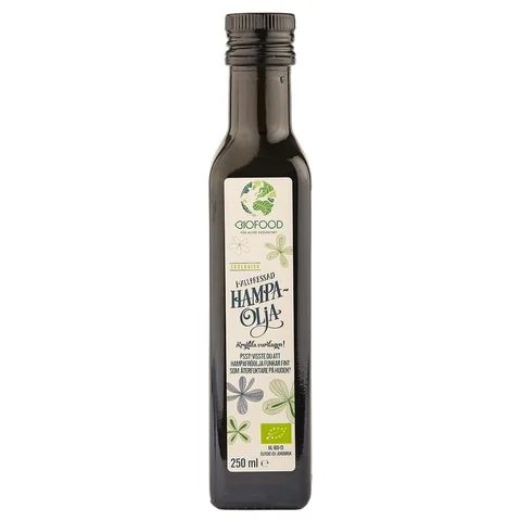 Biofood Biofood Hampafröolja Kallpressad 250 ml