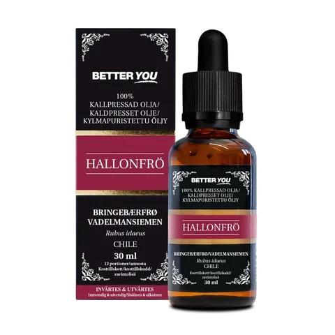 Better You Better You Kallpressad Hallonfröolja EKO 30 ml