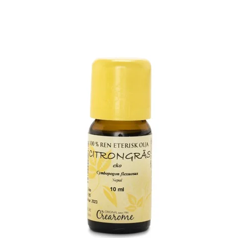 Crearome Crearome Eterisk Olja Citrongräs Eko 10 ml