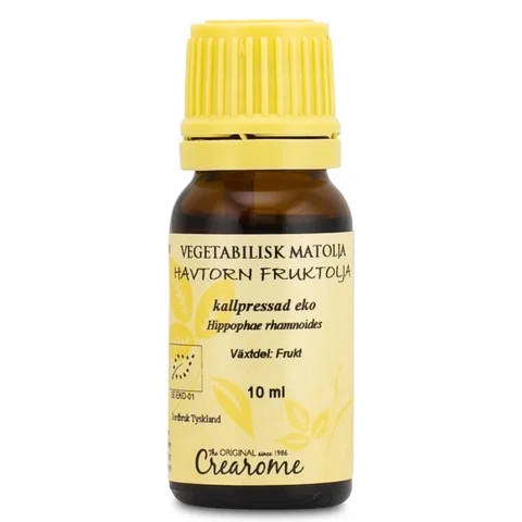 Crearome Crearome Kallpressad Havtornfruktolja Eko 10 ml