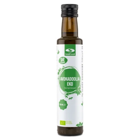 Healthwell Healthwell Avokadoolja EKO, 250 ml