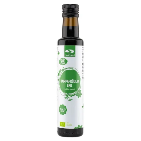 Healthwell Healthwell Hampafröolja EKO, 250 ml