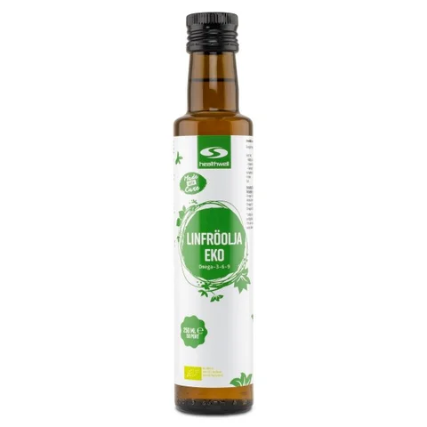 Healthwell Healthwell Linfröolja EKO 250 ml
