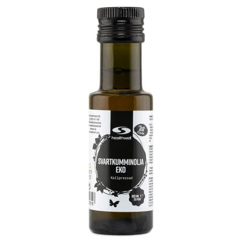 Healthwell Healthwell Svartkumminolja EKO 100 ml