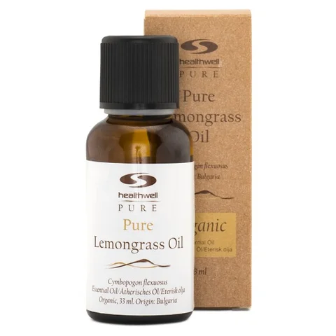 Healthwell PURE Citrongräsolja EKO 33 ml