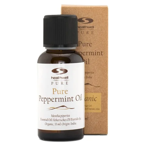 Healthwell PURE Pepparmyntsolja EKO 33 ml